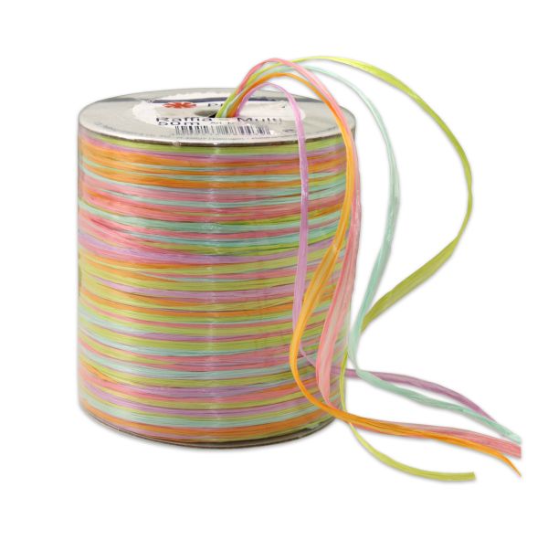 Raffia-Multicolour Maigrün