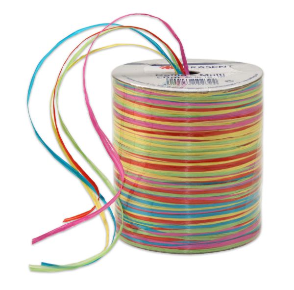 Raffia-Multicolour Regenbogen