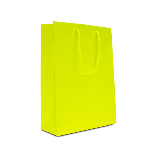 Deluxe Matt Neon Gelb in 30 x 40 + 10cm