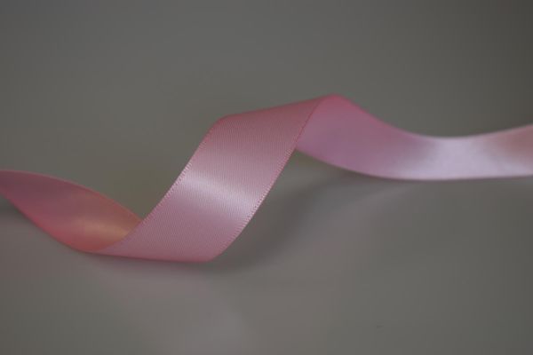 Doppel Satinband 3mm/50m Rosa