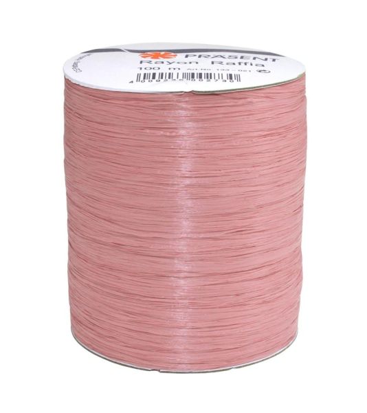 RAFFIA Bast 100-m-Spule Altrosa