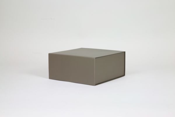 Magnetfaltbox Taupe Matt in 22x22x10cm