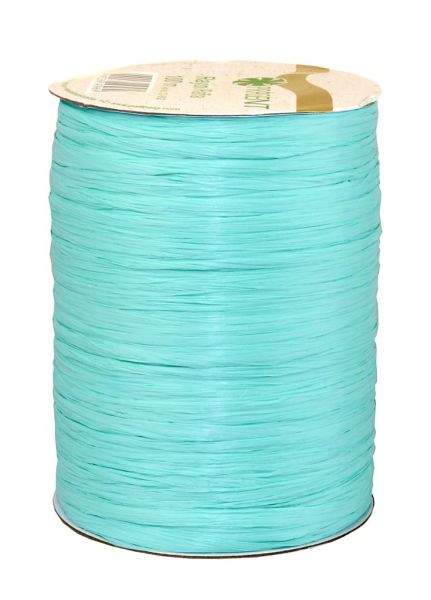 RAFFIA Bast 100-m-Spule Aquamarin