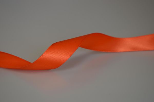 Doppel Satinband 3mm/50m Orange