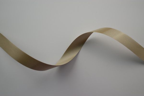 Ringelband 19mm/100m Taupe