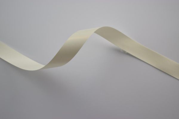 Ringelband 19mm/100m Creme