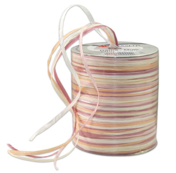 Raffia-Multicolour Pastellfarbe