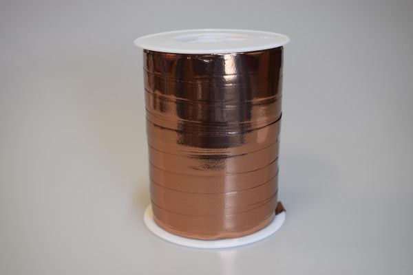 Metallic Ringelband 10mm/250m Kupfer