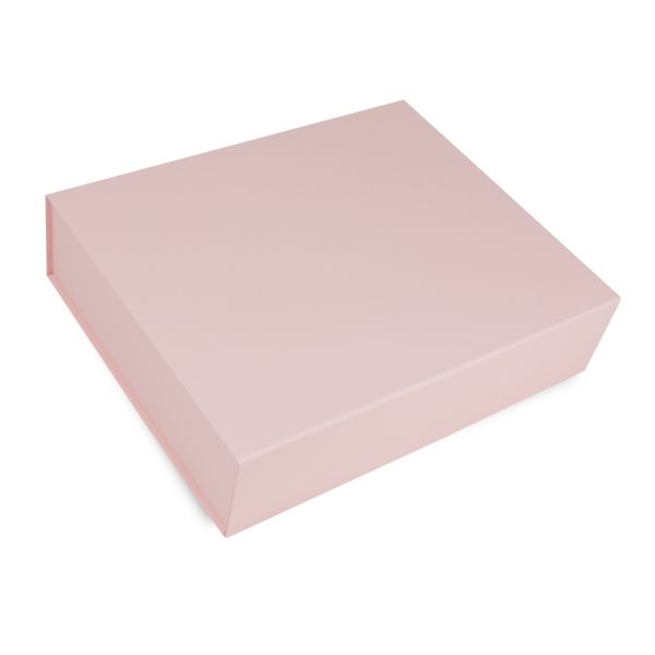 Magnetfaltbox Rosa matt in 42,5x33,3x9,7 cm