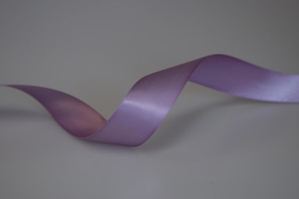 Doppel Satinband 3mm/50m Mauve