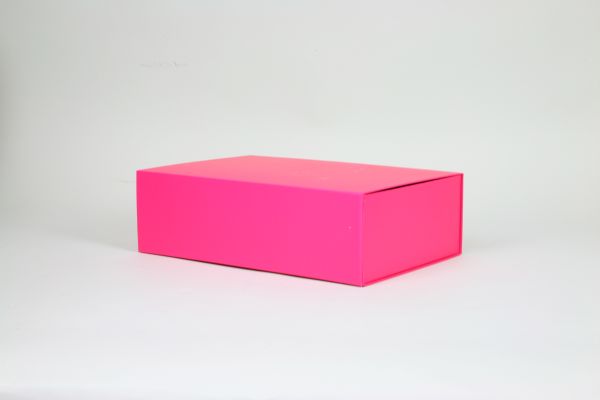 Magnetfaltbox Pink Matt in 33x22x10cm Karton 25 Stück