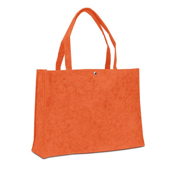 Filz Tragetasche 45 x 33 x 15 cm Orange