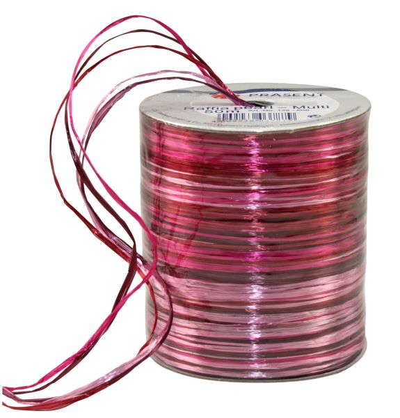 Raffia-Multicolour PEARL Pink